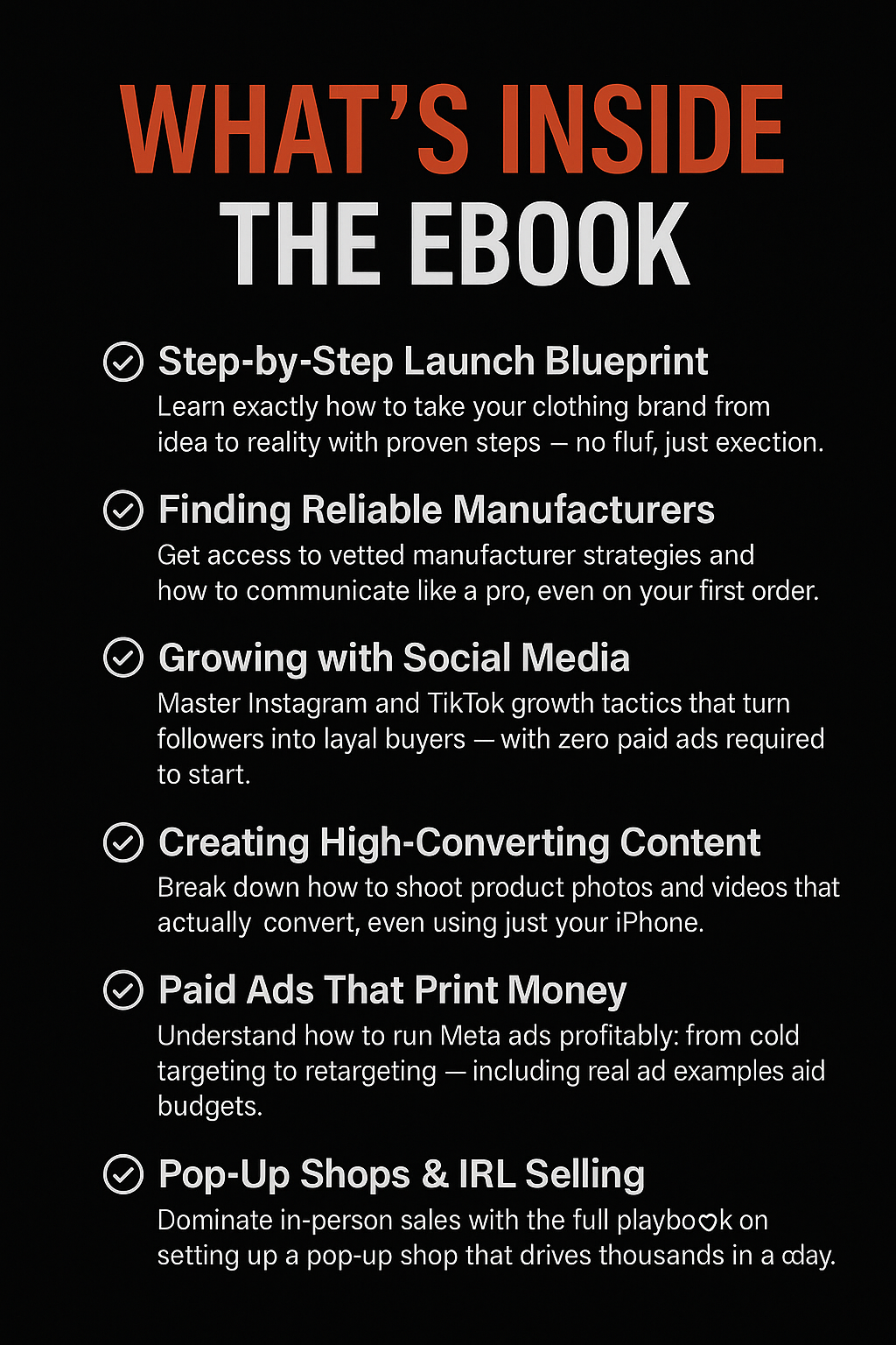 Start & Scale: The Real Blueprint for Building a $10K/Month Clothing Brand