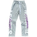 PURPLE RHINESTONE SWEATPANTS