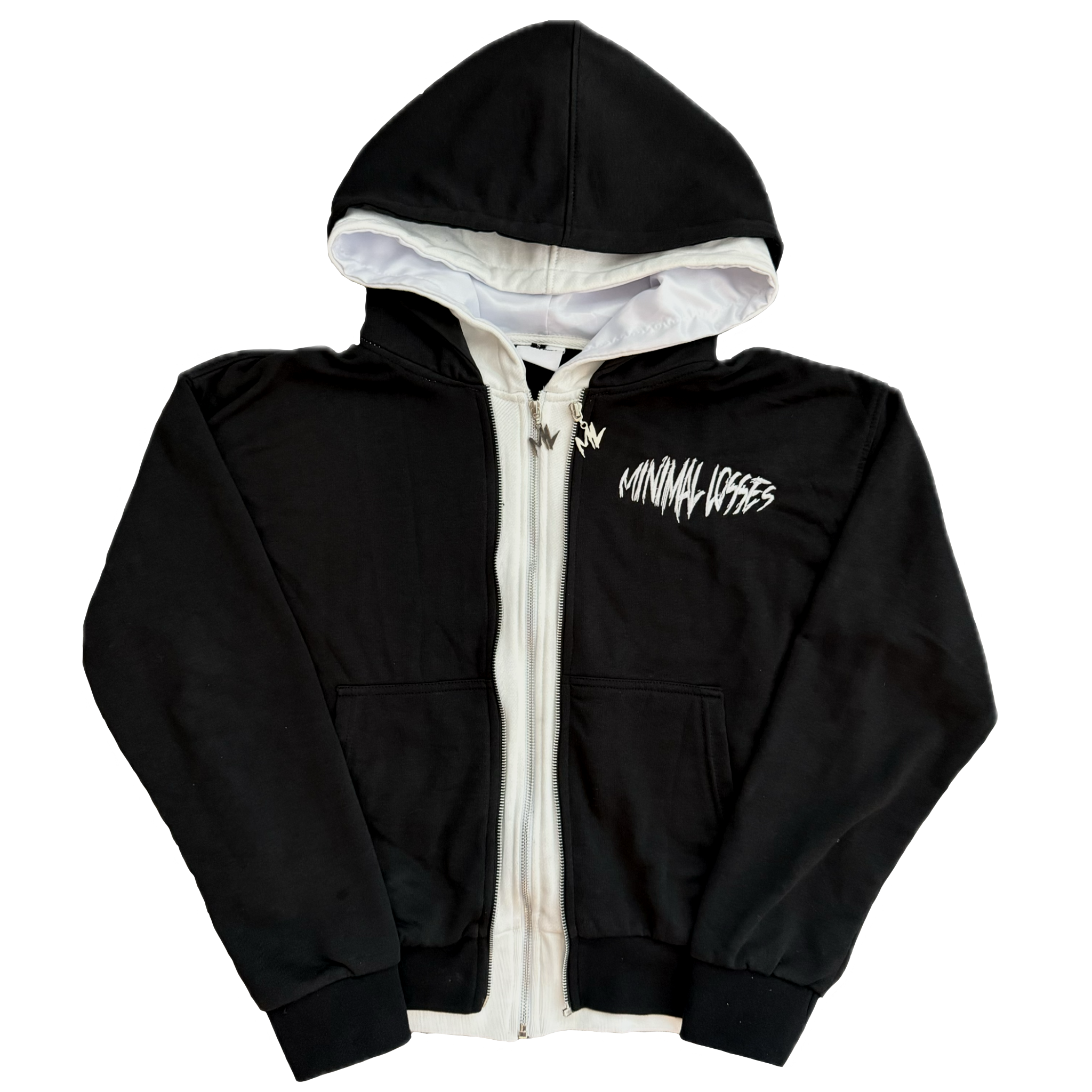 Double Layered Zip-Up